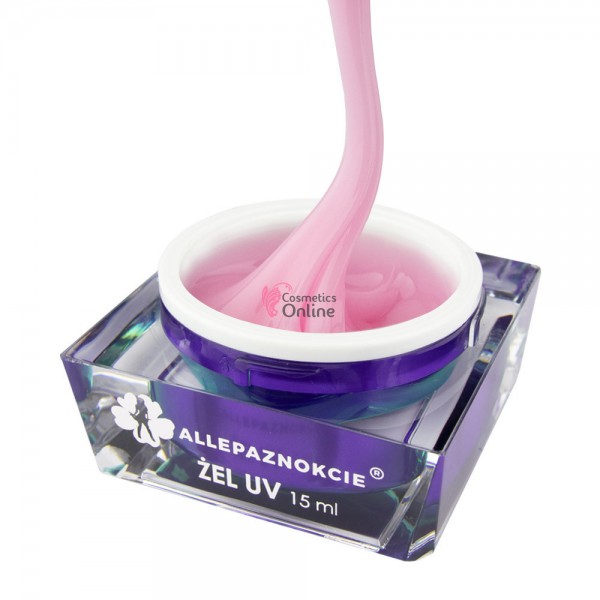 Gel UV de constructie Perfect French Elegant Pink Allepaznokcie 15 ml